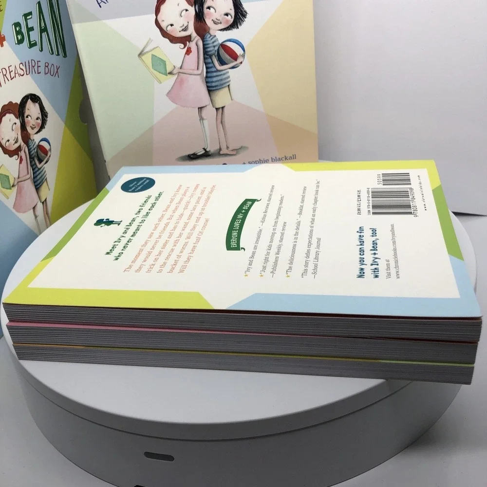 Ivy & Bean 1-3 Book Set + Secret Box & Journal Annie Barrows Like‎ New Books
